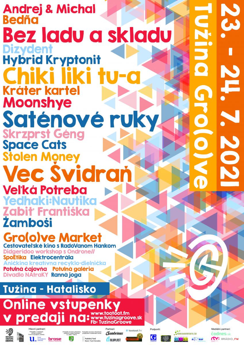 Multižánrový festival Tužina Gro(o)ve otvára svoje brány v roku 2021 už šiesty krát!