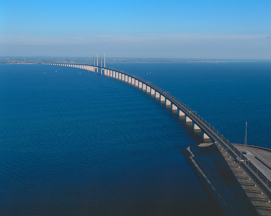 Foto: Technický skvost Öresund - Najdlhší most na svete, ktorý spája dva štáty