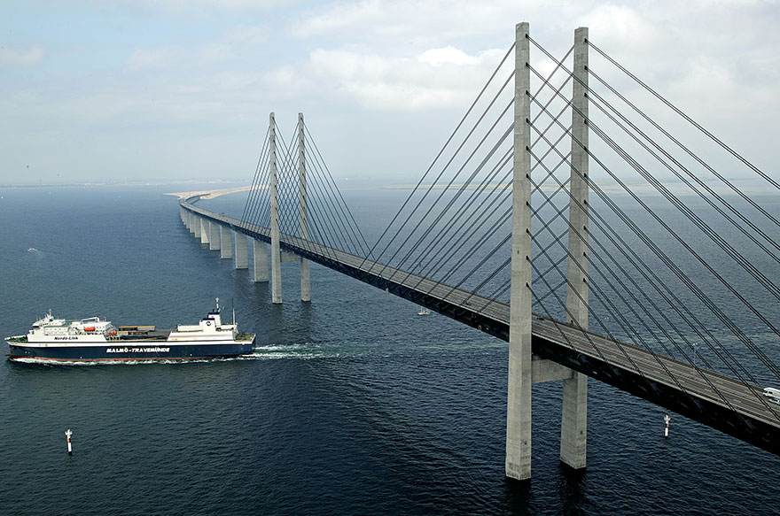Foto: Technický skvost Öresund - Najdlhší most na svete, ktorý spája dva štáty
