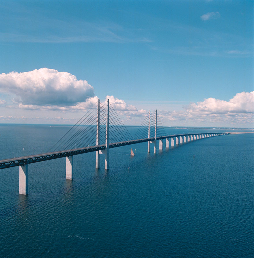 Foto: Technický skvost Öresund - Najdlhší most na svete, ktorý spája dva štáty