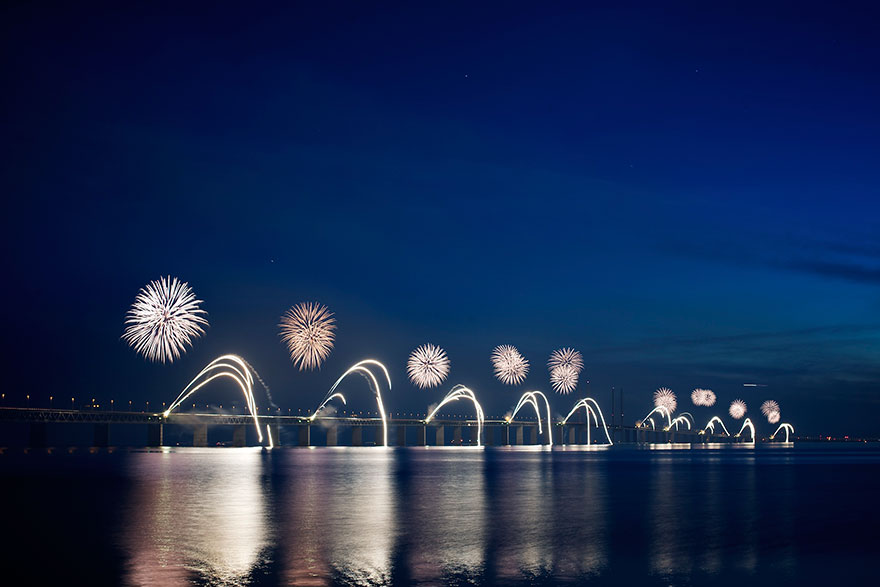 Foto: Technický skvost Öresund - Najdlhší most na svete, ktorý spája dva štáty