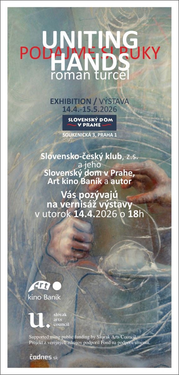 Prievidzský výtvarník Roman Turcel otvorí výstavu v Slovenskom dome v Prahe