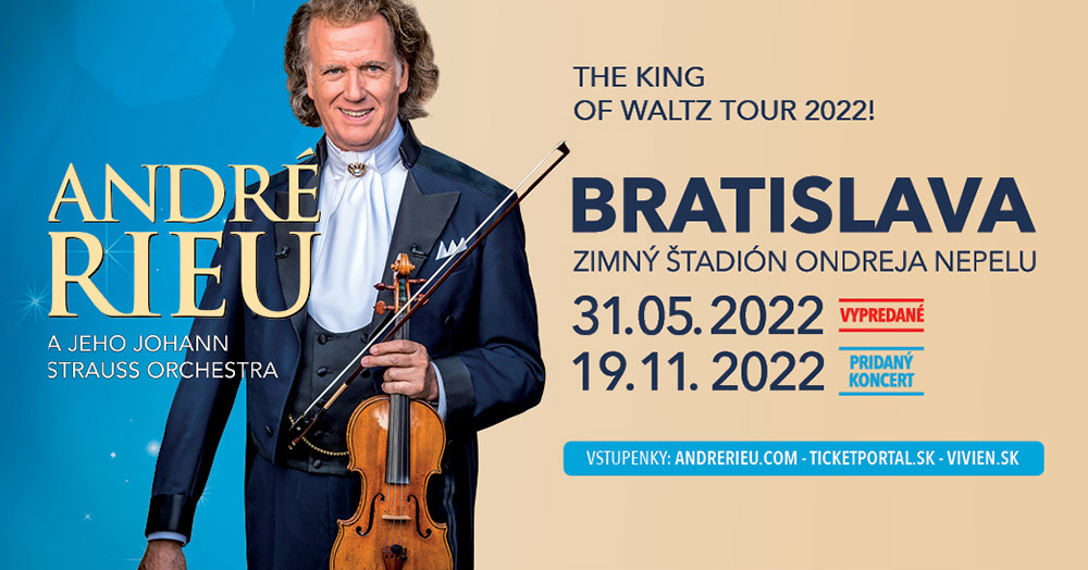 André Rieu – Live v Bratislave 2022