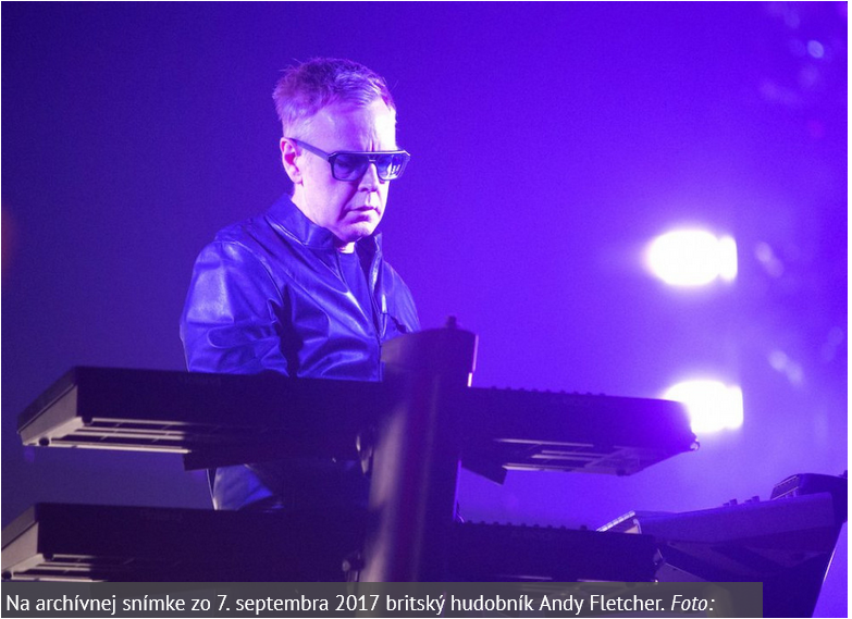 Člen Depeche Mode Andy Fletcher zomrel prirodzenou smrťou