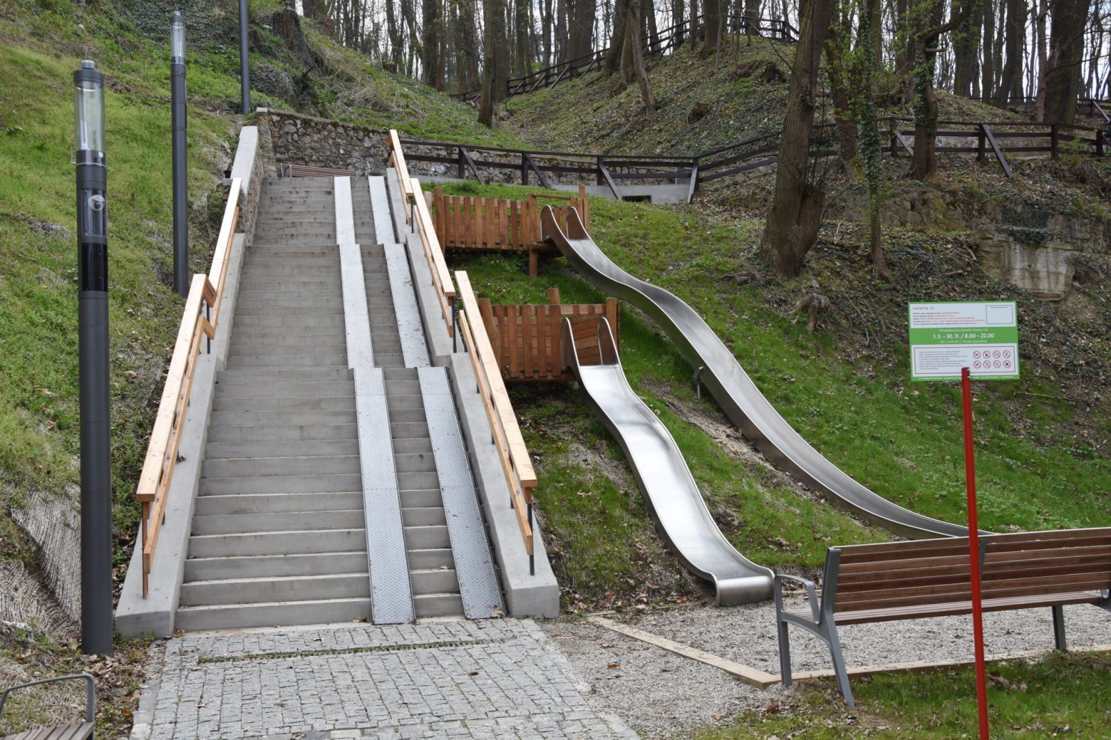 Foto: Átrium pod Mestskou vežou a vnútroblok Východná v Trenčíne otvorili pre verejnosť