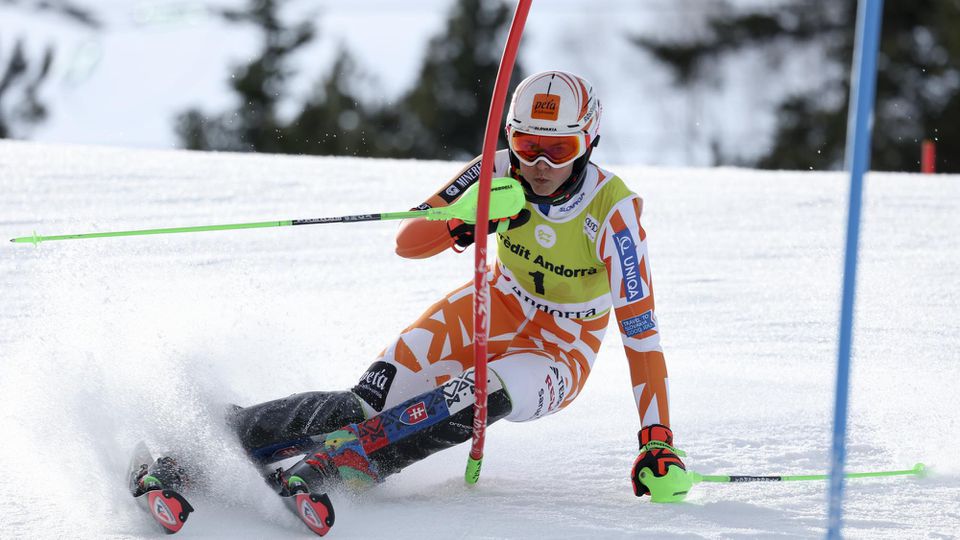 Petra Vlhová je tretia po prvom kole slalomu v Killingtone 2023