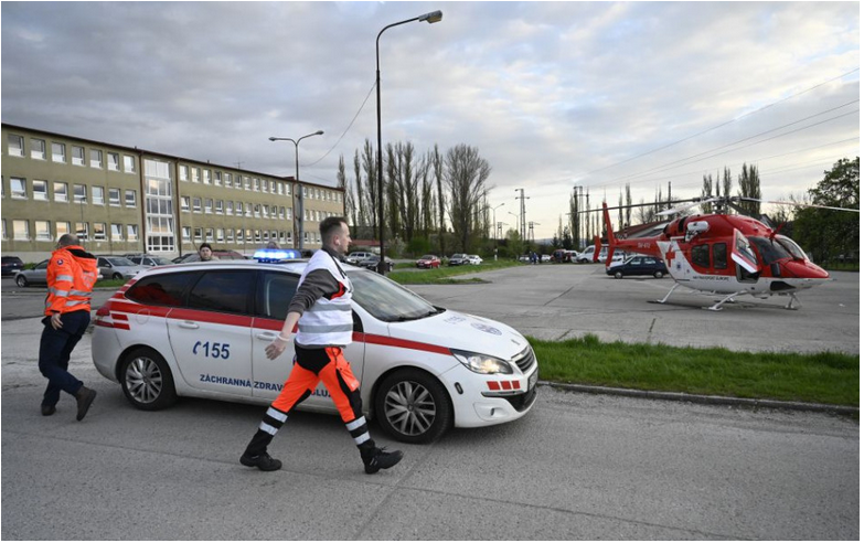 Banskí inšpektori zdokumentovali situáciu v Bani Nováky po havárii