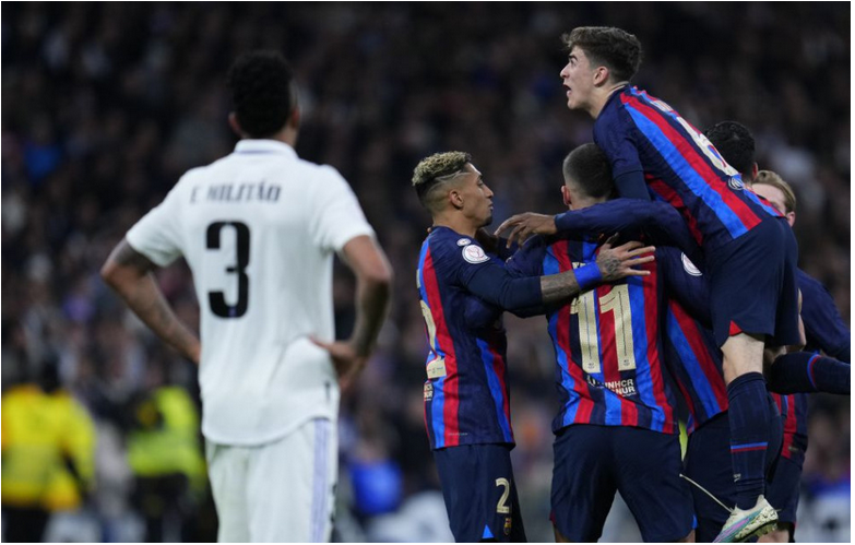 Barcelona zdolala Real Madrid v prvom zápase semifinále Copa del Rey