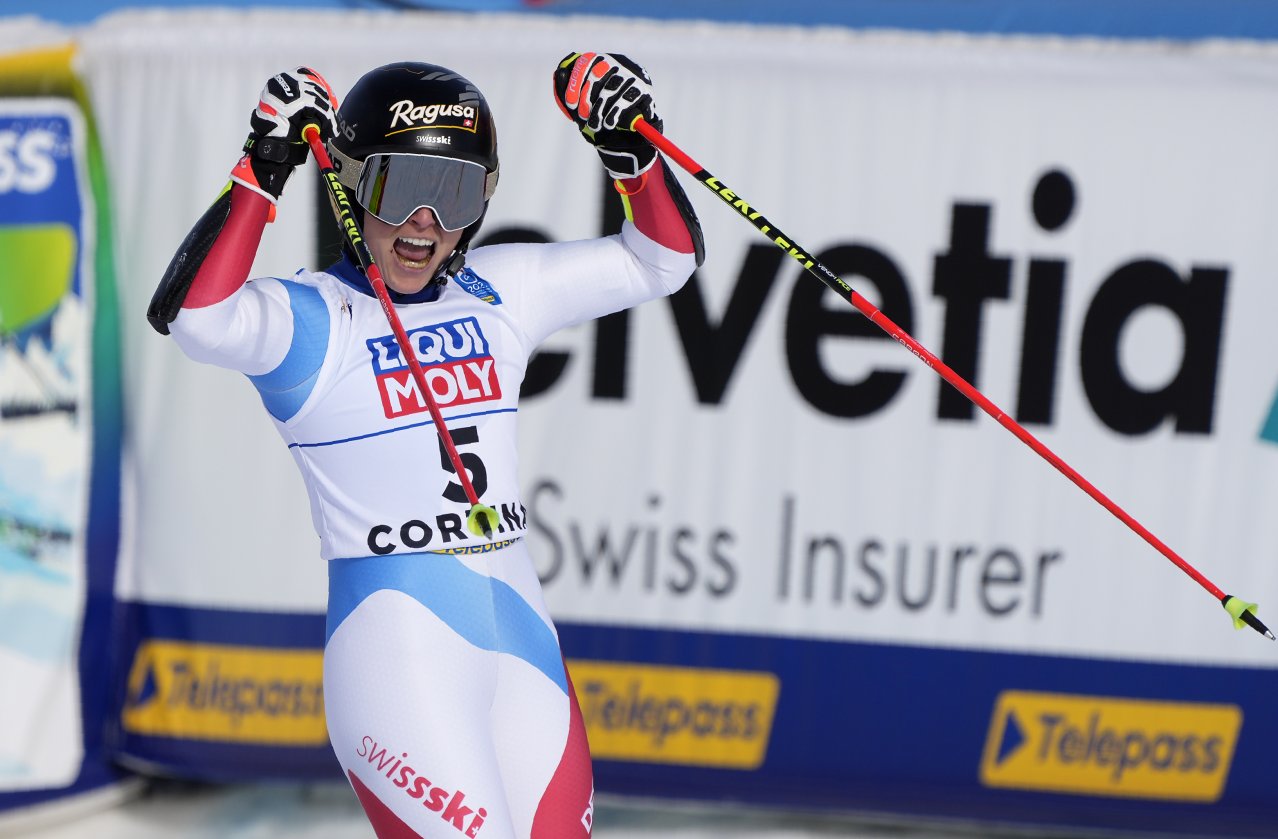 MS: Lara Gutová-Behramiová sa stala majsterkou sveta v obrovskom slalome, v Cortine d’Ampezzo
