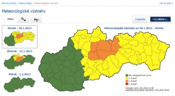 Meteorólogovia vydali výstrahu pred silným vetrom.