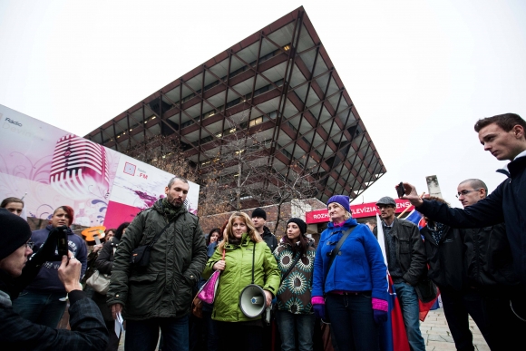 Protest Berieme si späť svoju krajinu