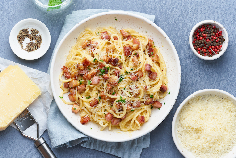 carbonara spagety