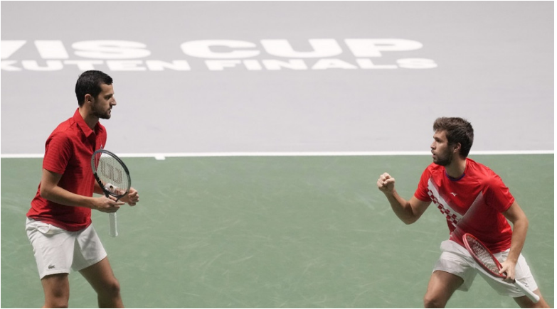 Finálový turnaj Davisovho pohára: Chorváti postúpili do semifinále vďaka úspešnej štvorhre