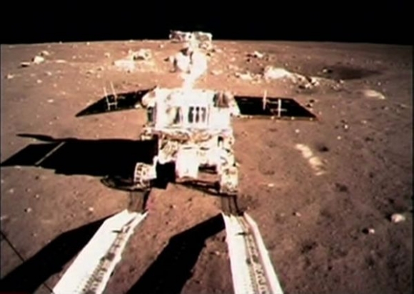 Čínska sonda Čchang-e 3 pristála na Mesiaci.Archívne foto: SITA/AP