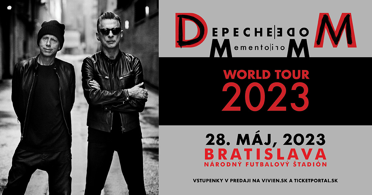 Depeche Mode v máji 2023 prídu do Bratislavy v rámci nového celosvetové turné Memento Mori