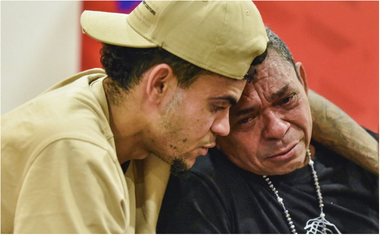 Luis Diaz sa prvýkrát od únosu stretol so svojím otcom