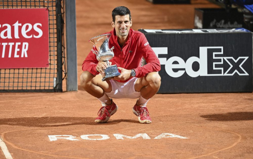 Djokovič získal v Ríme rekordný 36. titul z turnajov Masters
