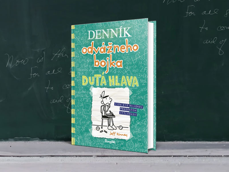 Najobľúbenejšia séria Denník odvážneho bojka pokračuje novinkou Dutá hlava