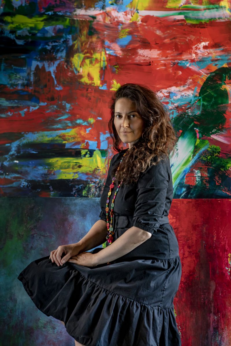 Eva Tiková, abstraktná maliarka a výtvarníčka