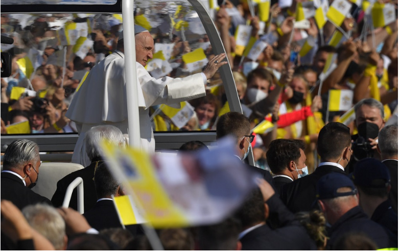 Svätý Otec prišiel do Prešova, zúčastní sa na božskej liturgii