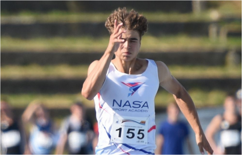 Federič prekonal časom 10,32 juniorský rekord Volka na 100 m