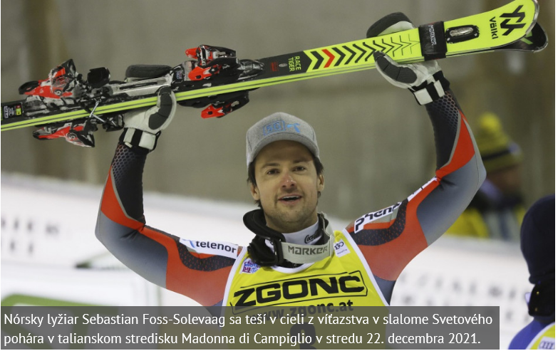 Slalom v Madonne di Campiglio vyhral Foss-Solevaag, Noel spadol