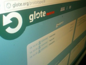 Pro­jekt s náz­vom „glote“