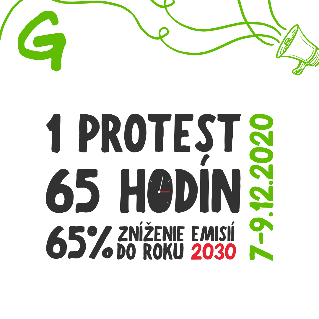 Greenpeace začal 65-hodinový protest pred Úradom vlády SR