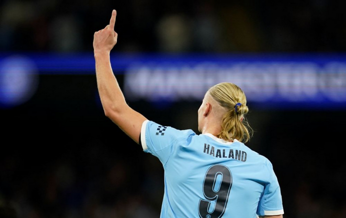 Haaland strelil 50. gól v Lige majstrov, City zvíťazil nad Neapolom