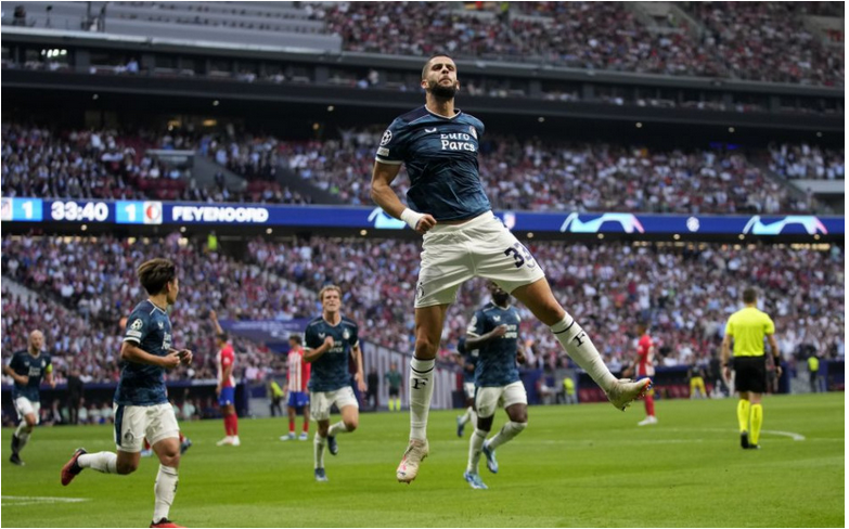 Liga majstrov: Hanckov gól na body nestačil, Atletico zdolalo Feyenoord 3:2