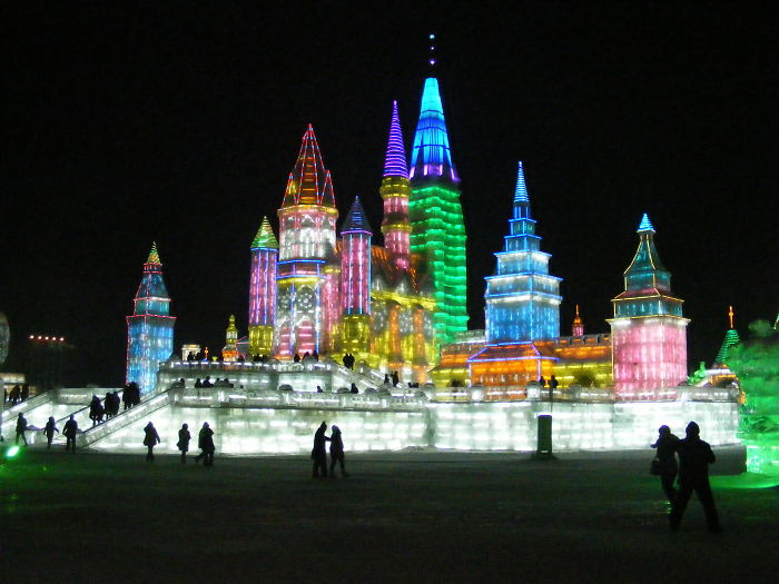 Úžasné fotografie z festivalu Harbin Snow and Ice Festival v Číne