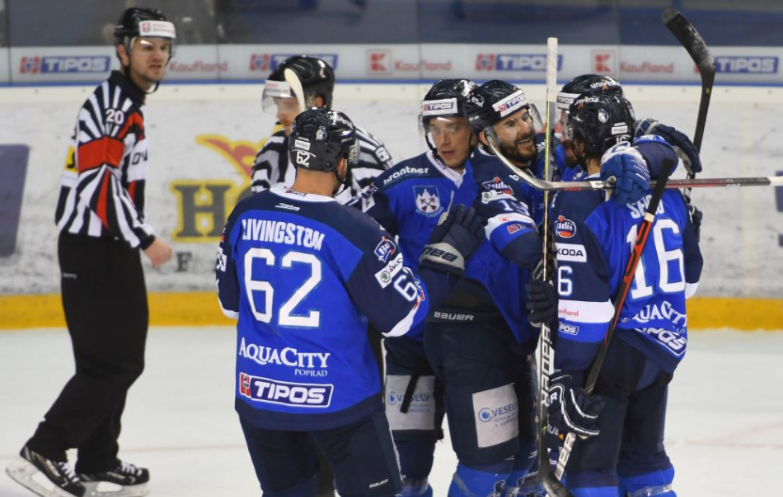 Poprad v súboji o prvé miesto zdolal Slovan Bratislava