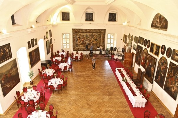 Huňadyho sále Bojnického zámku