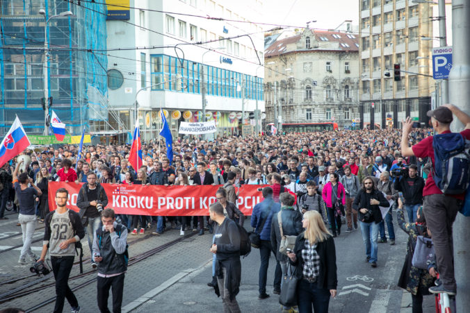 3. protikorupčný pochod