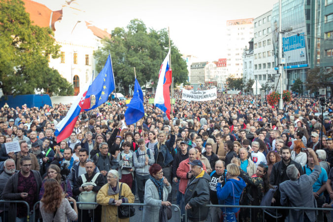 3. protikorupčný pochod