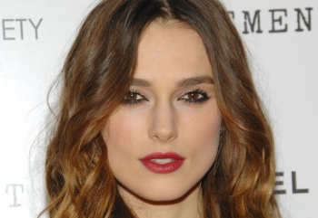 Britská herečka Keira Knightley