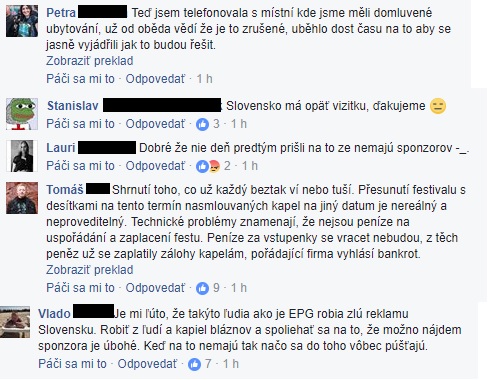 Metalový More Than Fest dnes organizátori zrušili