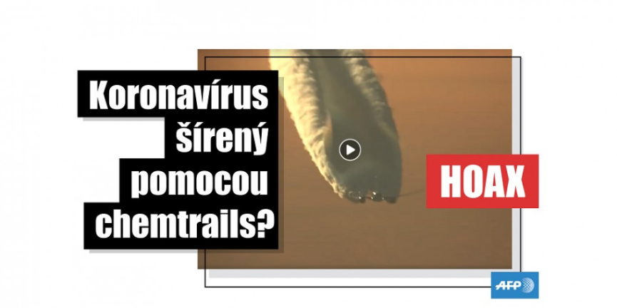 HOAX: Koronavírus nie je vypúšťaný lietadlami