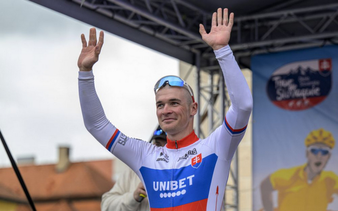 Kubiš skončil v úvodnej etape Okolo Slovenska 2025 druhý za Magnierom