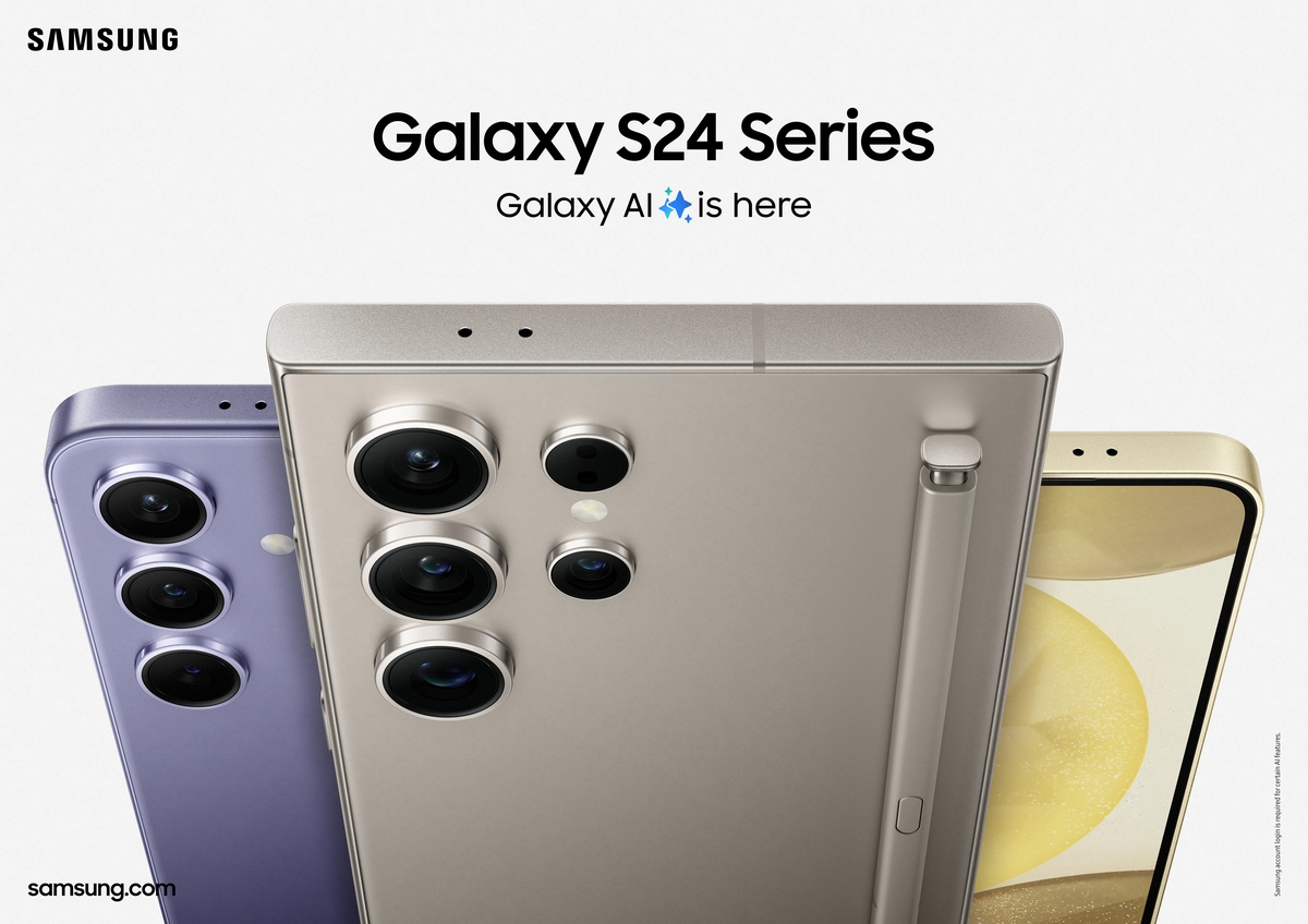 Zaži novú éru Galaxy AI, prichádza séria Samsung Galaxy S24 Ultra, Galaxy S24+ a Galaxy S24 