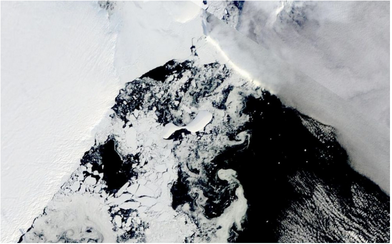 V Antarktíde sa rozpadol šelfový ľadovec, ktorý bol veľký ako Rím