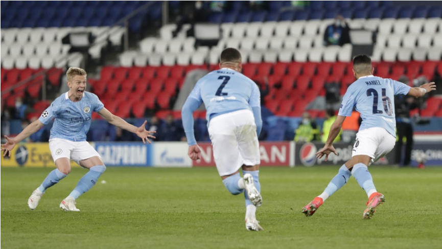 LIGA MAJSTROV: Manchester City zvíťazil po obrate na ihrisku PSG