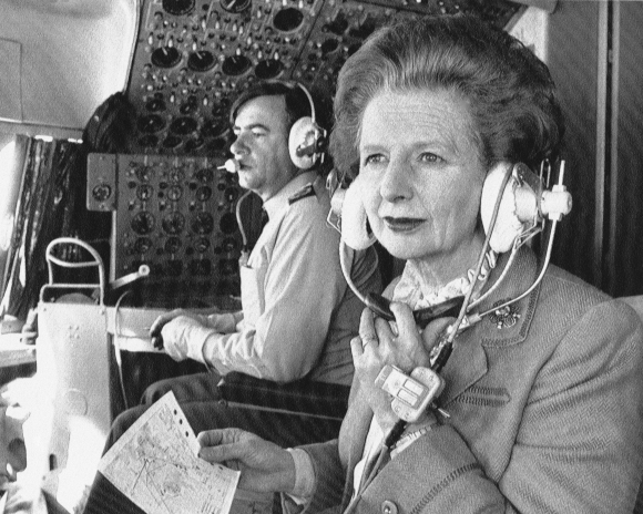 Britská železná lady Margaret Thatcherová