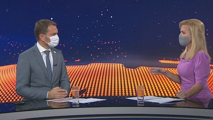 Video: Igor Matovič v Televíznych novinách obvinil Richarda Sulíka, vraj bude zodpovedný za obete