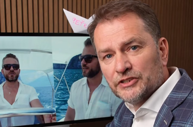 Pellegrini sa podľa Matoviča vykašľal na bezpečnostnú radu, namiesto účasti dovolenkuje na jachte v Chorvátsku – VIDEO