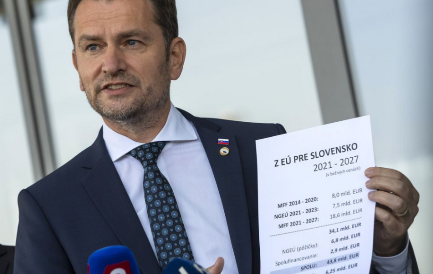 Matovič: Slovensko bude mať z EÚ k dispozícii viac ako 40 miliárd eur
