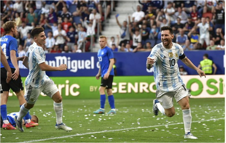 Messi rozstrieľal Estónsko, dal všetkých päť gólov Argentíny