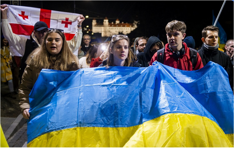 V Bratislave sa uskutoční protest Mier Ukrajine, spojí sa i Zelenskyj