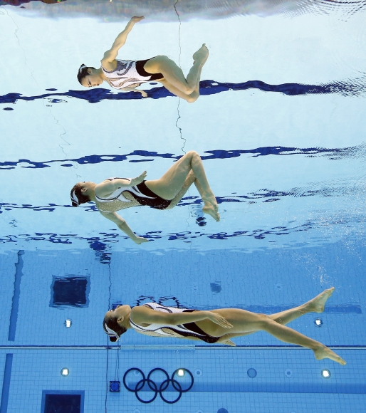 Najkrajšie momenty zo synchronizovaného plávanie