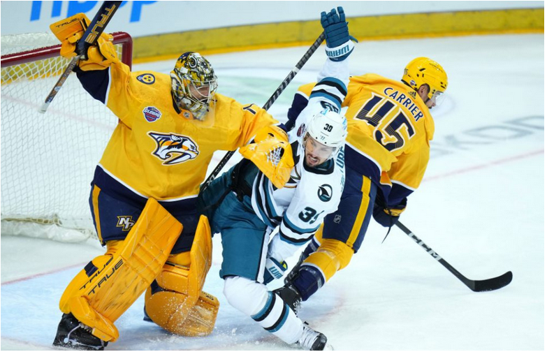 NHL: Nashville na úvod sezóny zdolal v Prahe San Jose 4:1